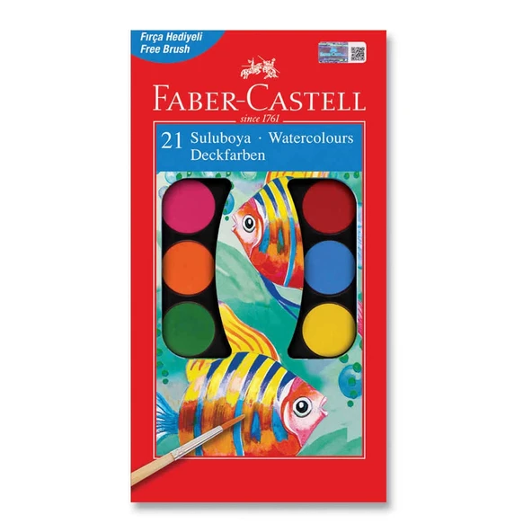 Faber Castell 951 Redline Sulu Boya 21 Renk - 2