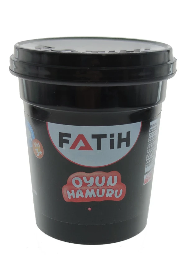 Fatih Oyun Hamuru Tek Renk Siyah 130 gr