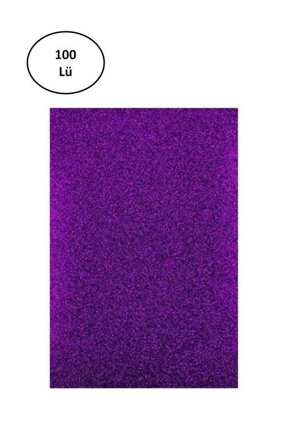 Puti Simli Fon Kartonu 50X70 Cm Mor 100'lü - 1