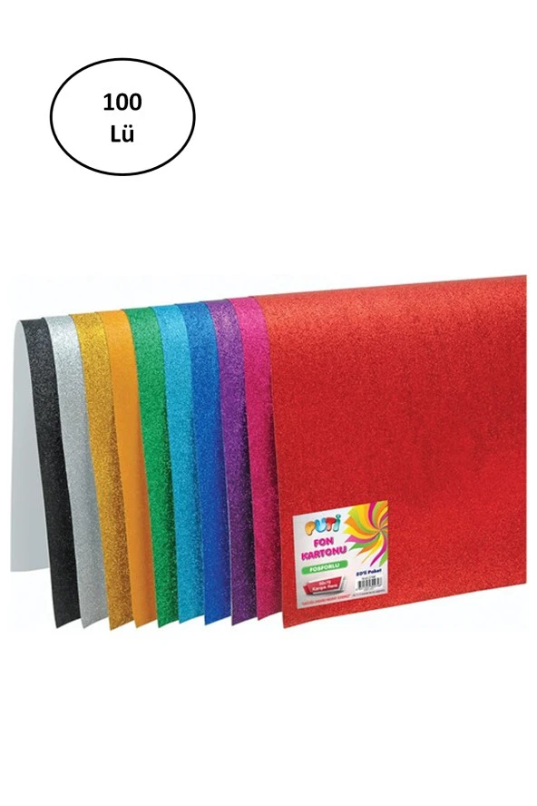 Puti Simli Fon Kartonu 50X70 Cm Mor 100'lü - 2