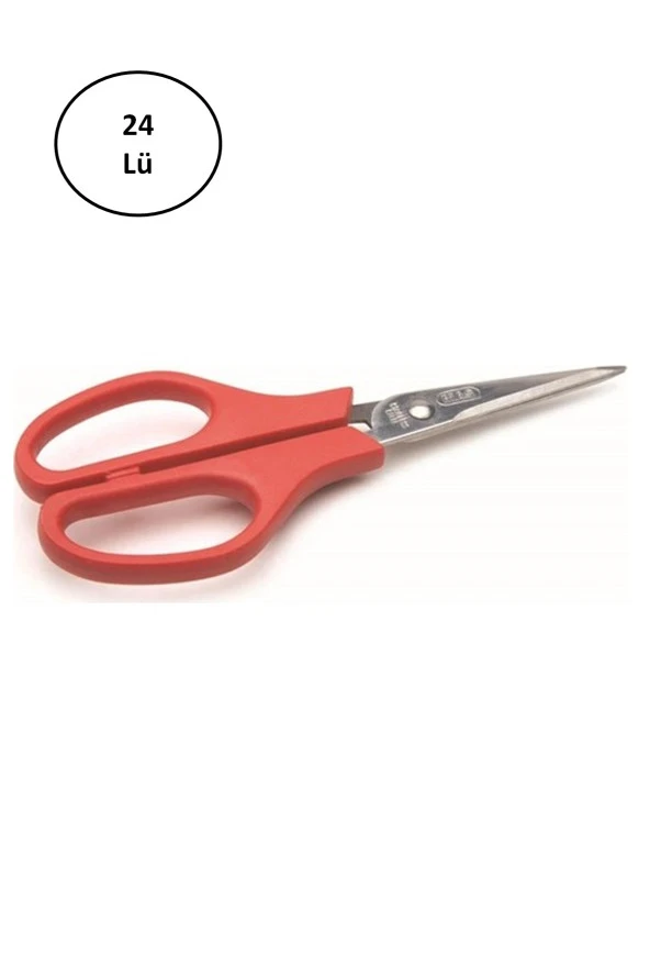 Mas 703 Sivri Uçlu Eczane Makası Küpür Makası 24'lü ürün görseli 1