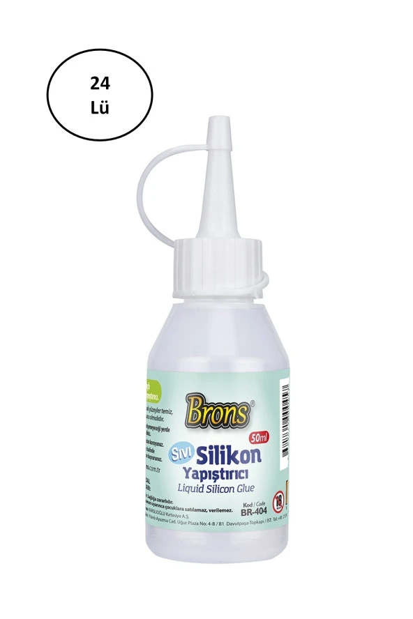 Brons Sıvı Silikon Yapıştırıcı 50 Gram 24'lü ürün görseli 1