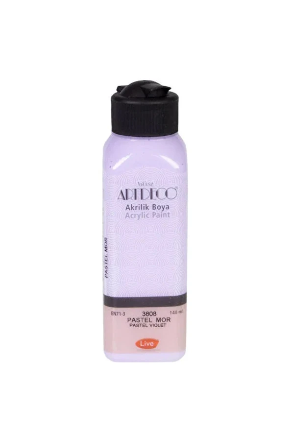 Artdeco Akrilik Boya 140 ml Pastel Mor