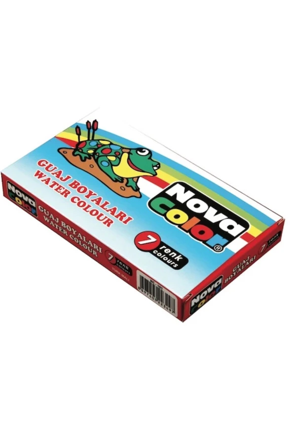 Nova Color Guaj Boya 7 Li Takım Tüp ürün görseli 1