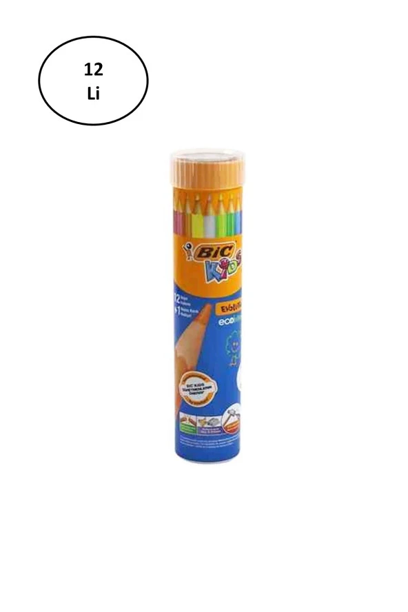 Bic Evolution Kuruboya Metal T12+1 12'li ürün görseli 1