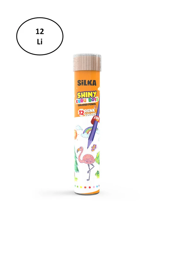 Silka Tüp Tam Boy Kuru Boya 12'li - 1