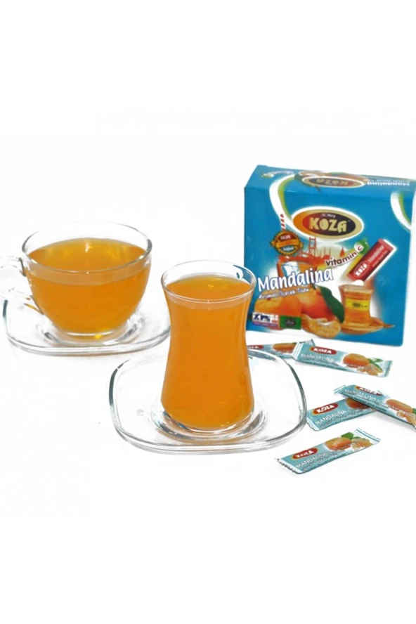 Koza Tek İçimlik Mandalina Aromalı Toz İçecek 50'li - 2