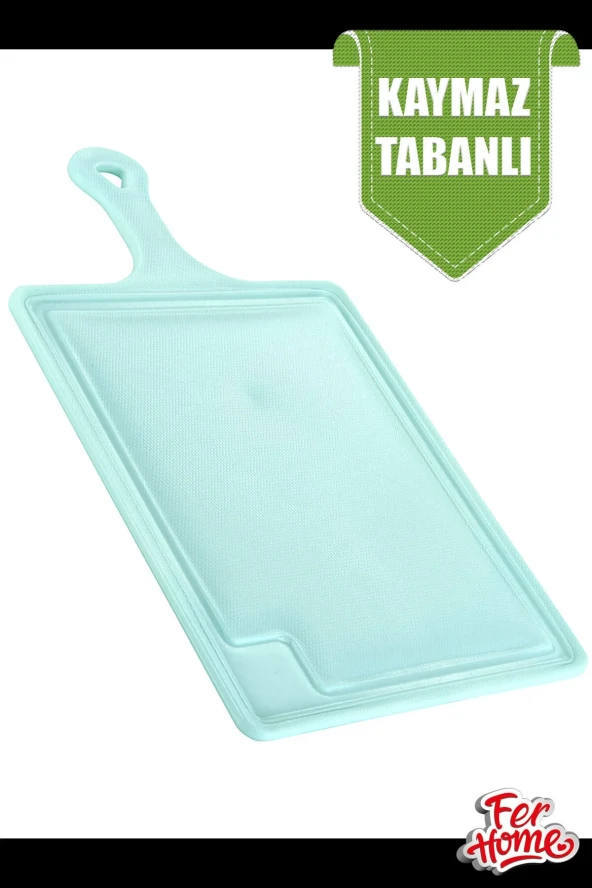 Kesme Tahtası Kaydırmaz Plastik Kesme Sunum Tahtası Pratik Kesim Panosu 165x315 Mm Royaleks-FR-105 - 5