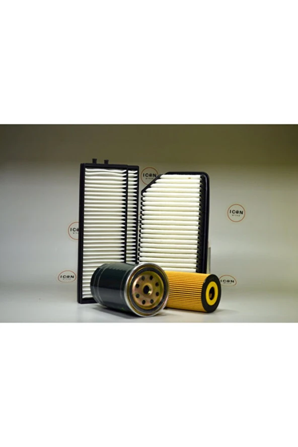 Icon Group - Hyundai - Kia I20 1.4 Crdi 2008 -> Oto Bakım Filtre Seti - Resim 3