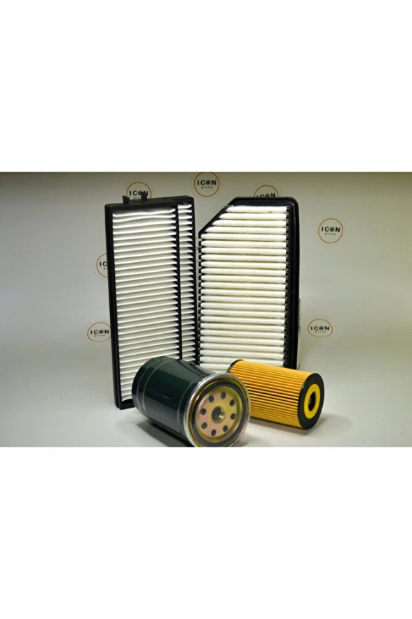 Icon Group - Hyundai - Kia I20 1.4 Crdi 2008 -> Oto Bakım Filtre Seti - Resim 4