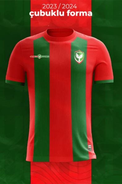 AMED SPOR 0016 YENİ SEZON (ÇOCUK) TARAFTAR FORMA ÇUBUKLU