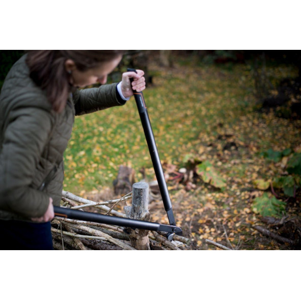 Fiskars 112450 SingleStep Anvil Dal Kesme Makası (L) L39 - 3
