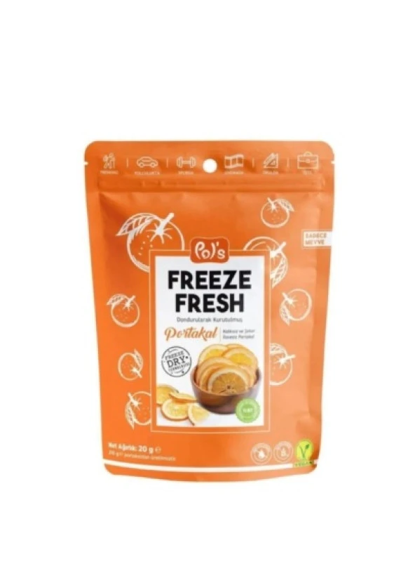 Pol's Freeze Fresh Dried Portakal