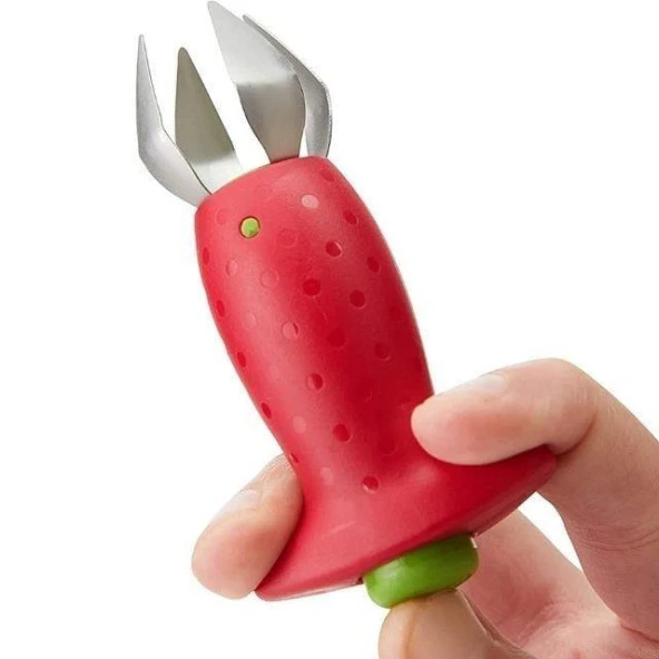 Chef'n 102-138-005 Stem Gem Çilek Sapı Koparma Aparatı - 8