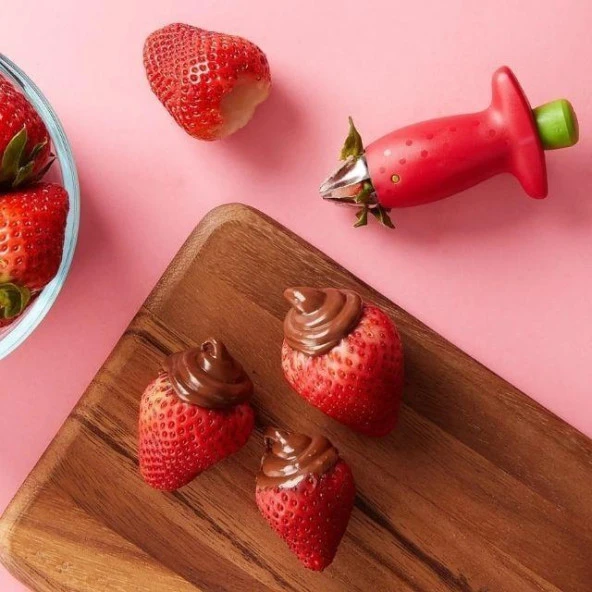 Chef'n 102-138-005 Stem Gem Çilek Sapı Koparma Aparatı - 9