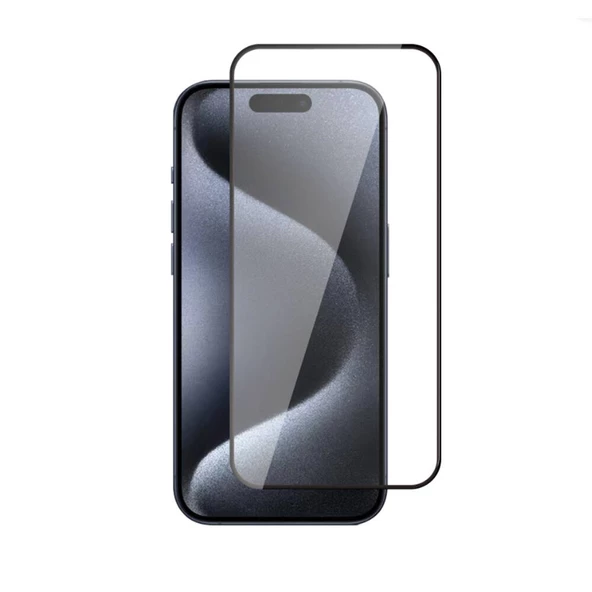 Vendas iPhone 15 Pro Max Zore 3D Rika Temperli Cam Ekran Koruyucu