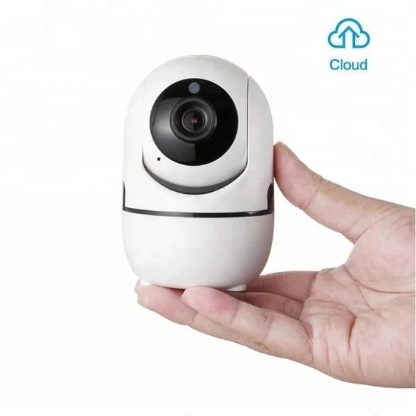 Ev Güvenlik 1080p Wifi Akıllı Kamera Bebek Monitör Hareket Algılama  Sesli Alarm Ses Dinleme Gece Görüş Tf Kart Bulut De