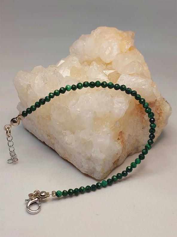 Malakit Taşı 2.5mm Bileklik (45330) ürün görseli