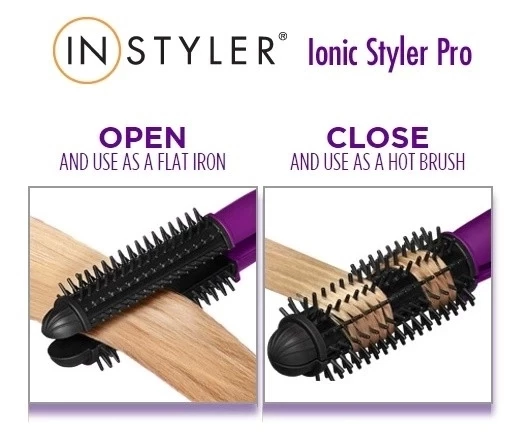 Instyler Ionic Styler - İyonik Şekillendirici Saç Kıvrımlaştırıcı Ve Düzleştirici Tarak - 4