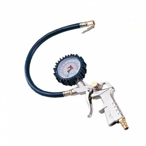 Basınç Göstergeli Lastik Şişirme Tabancası Hava Saatli - 4