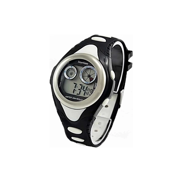 Siyah Beyaz Beşiktaş Taraftar Dijital Çocuk Saati - 2