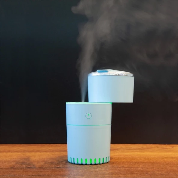 Lattice Ortam Nemlendirme Ve Dezenfektan Buhar Makinesi (mavi) Usb - 5