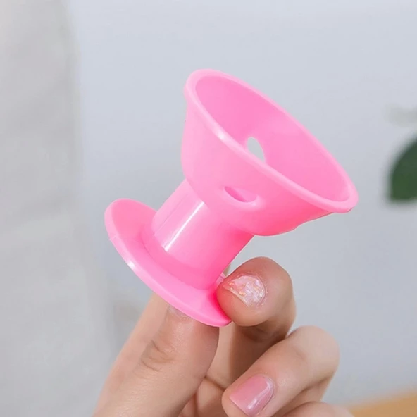 Suya Dayanıklı Yıkanabilir Silikon Maşa Saç Şekillendirici Bigudi - 5