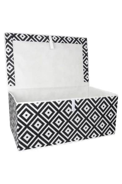 Baza Altı Boy Çok Amaçlı Düzenleyici Kutu Organizer Cırt Cırtlı Hurç 19cm X 40cm X 50cm (1 Adet) - 5