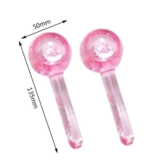 Buz Küresi Soğuk Masaj Ve Terapi Topu(leke Önleyici-cilt Pürüzsüzleştirici) - Resim 6