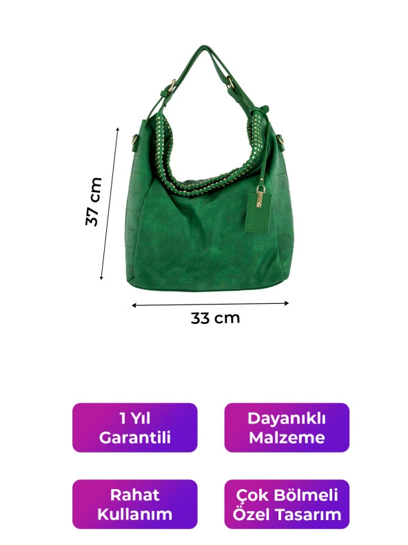 Kriste Bell Kadın Çanta Yeşil 26419 - 2