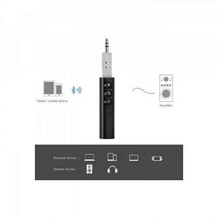 Car Bluetooth Music Driver Araç Aux Hands-free Mp3 Bağlantı Kiti - 3