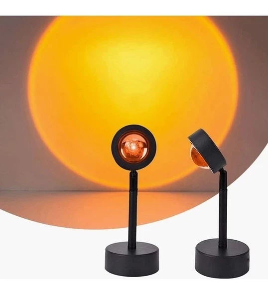 Gün Batımı Efektli Fotoğraf Çekim Işığı / Sunset Lamp / Projeksiyon Lambası - 2