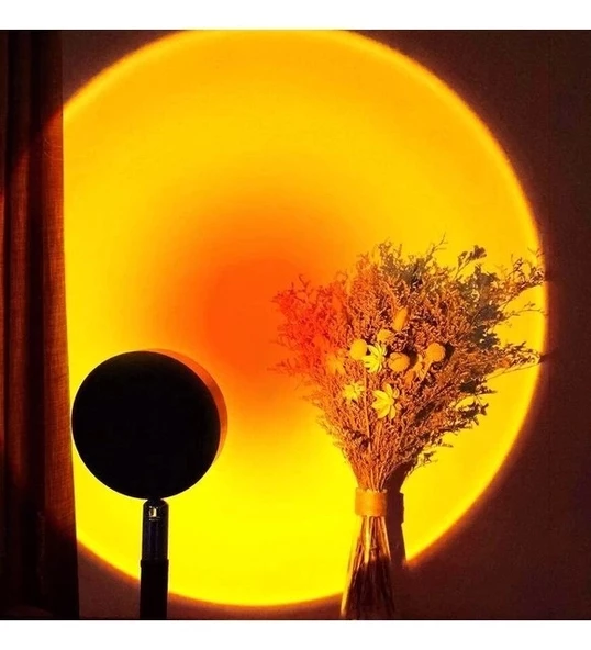 Gün Batımı Efektli Fotoğraf Çekim Işığı / Sunset Lamp / Projeksiyon Lambası - 3