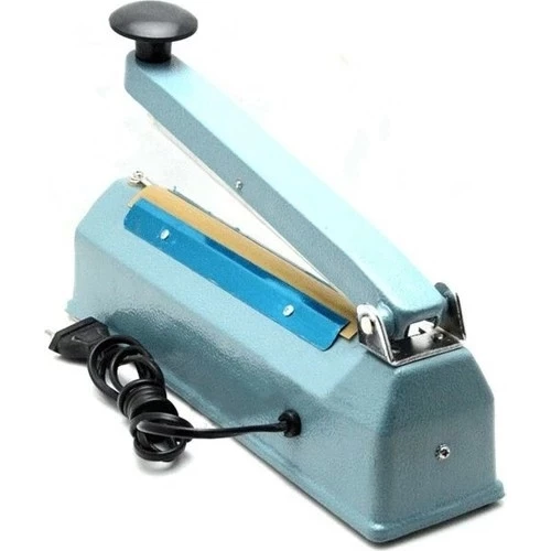 Fs-200 Metal Gövdeli Kullanımı Kolay Poşet Ağzı Kapama Yapıştırma Makinası (20cm) Impulse - 3