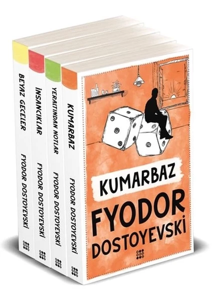 Dostoyevski 4'lü Set - 4 Kitap Takım