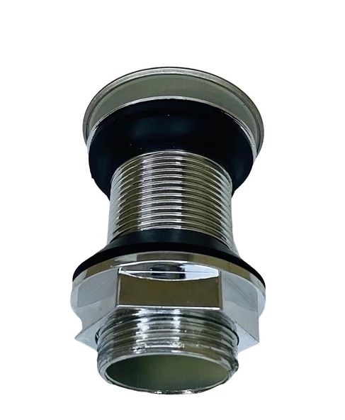 Pop Up Krom Kaplama Bas Aç Lavabo Sifonu Gideri - 2