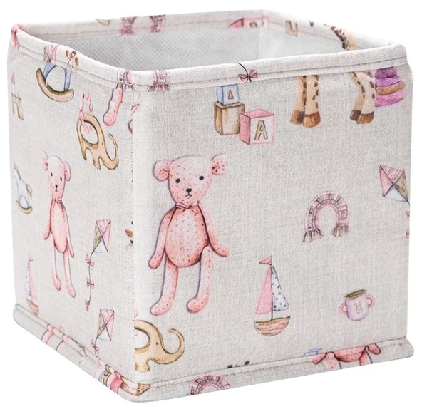 Baby 3'lü Kullanışlı Çekmece Düzenleyici Çok Amaçlı Organizer Kutu (pembe) - 4