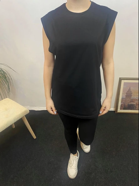 Kadın Bisiklet Yaka Regular Fit Tişort SPR24ATK340 - 3