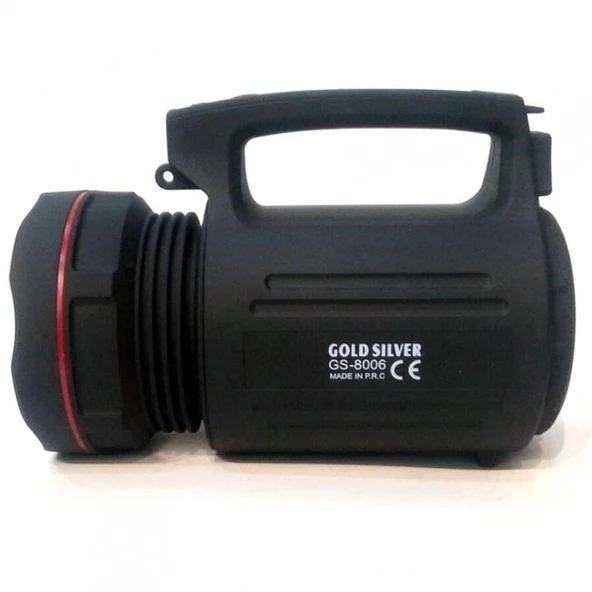 Gs-8006 Parlak Ledli Taşınabilir Şarj Edilebilir El Feneri 15w - 6