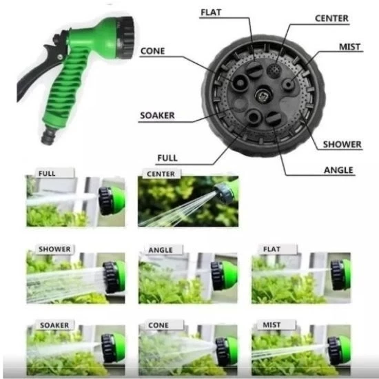 Uzayan Hortum Tabancalı 15 Metre Magic House | Bahçe Sulama İçin Expandable Hose - 7