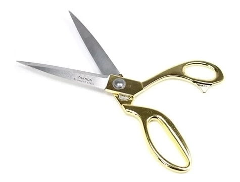 Altın Saplı Profesyonel Terzi Makası - 5