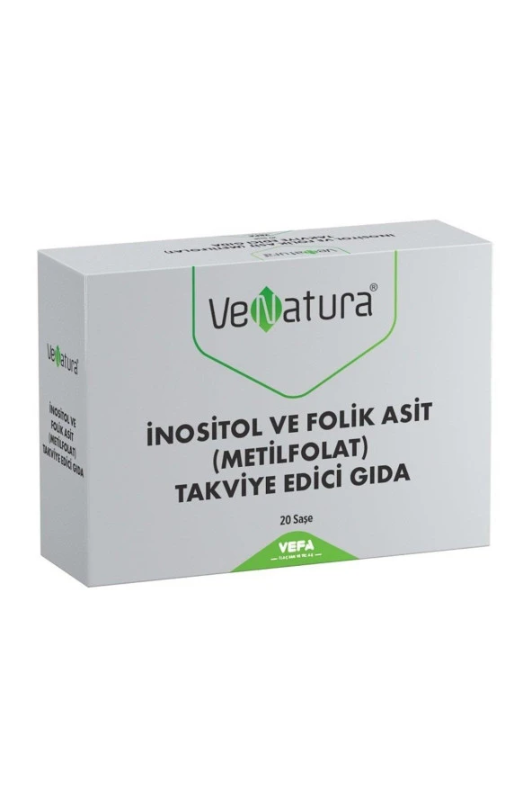 Inositol Ve Folik Asit (metilfolat) Takviye Edici Gıda 20 Saşe