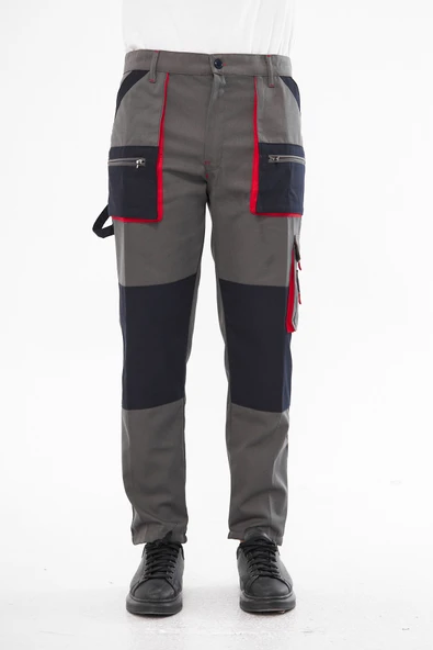 Orange Safety Gri Harman Karışımı Pantolon ürün görseli