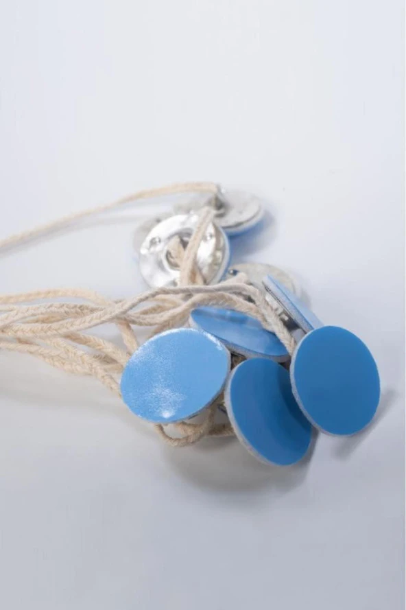 Pamuk İp Fitil No:12 + Yapışkanlı Sehpa - 20 Adet ( 15cm boy ) - Resim 4