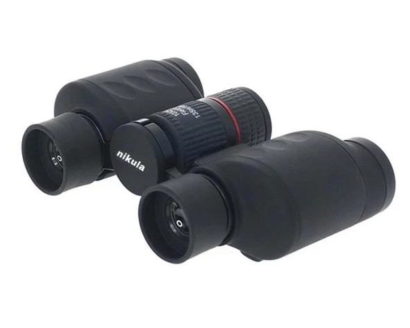 Nikula 10x24 Katlanır, Kauçuk Kaplamalı Orta Boy El Dürbünü 1000m/76m - 2