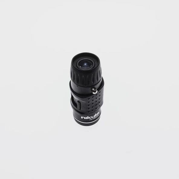 Nıkula 7x18  Avuç Içi  Kauçuk Kaplamalı Hd Optik, Cepte Taşınan Mini Monoküler Dürbün - 2