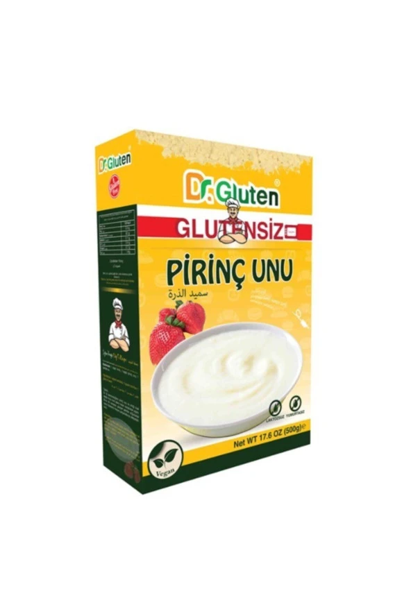 Dr.Gluten Glutensiz Pirinç Unu 500gr