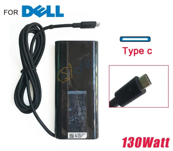 Dell 20V 3.25A 65W Thunderbolt 3, USB-C, Type-C PD Adaptör, Şarj Cihazı (Orjinal Üretici) Outlet ürün