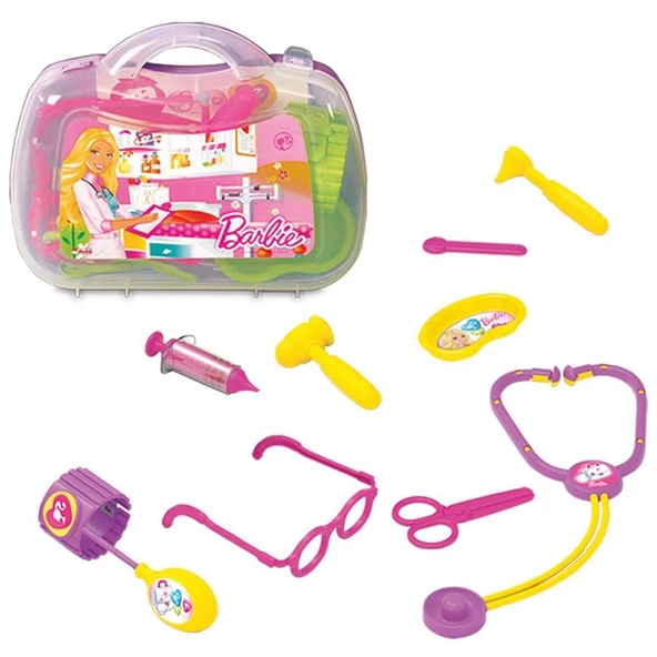 Barbie Oyuncak Doktor Seti Çantalı - 5