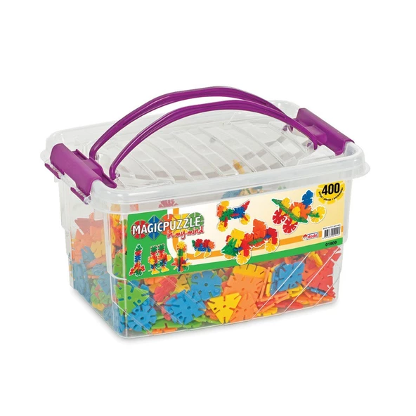 01909 Dede, Magic Puzzle 400 Parça - Resim 5